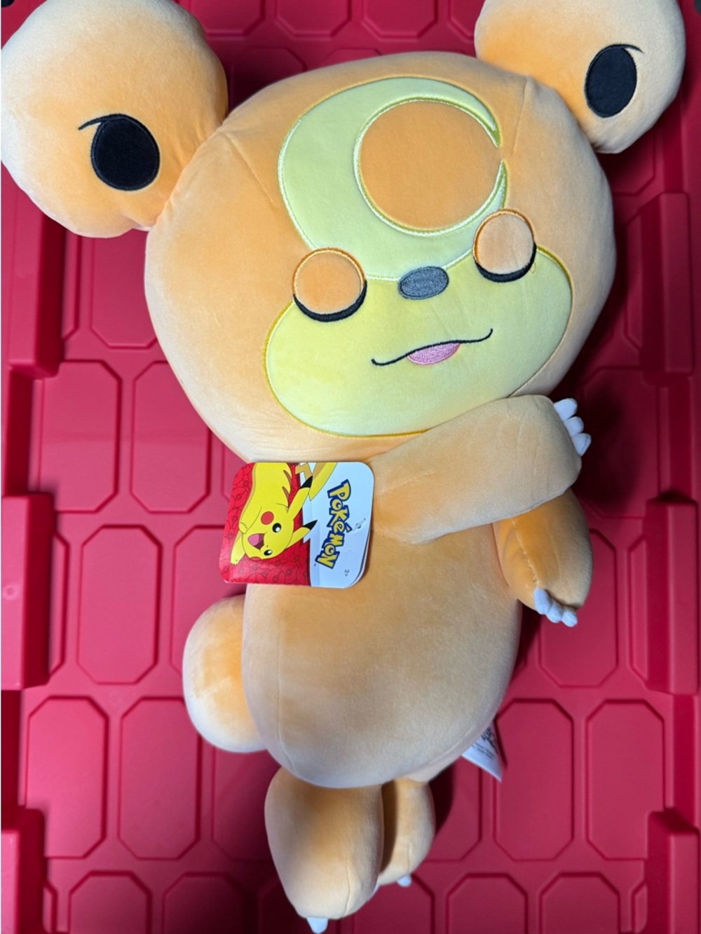 NWT Pokemon Sleeping Teddiursa 18” Plush Stuffed Animal Teddy Bear